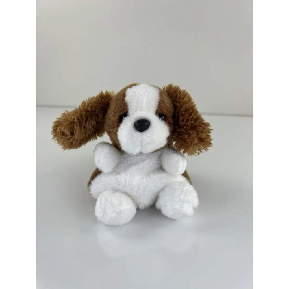 Aurora World Plush Palm Pals LADY SPANIEL 5” Stuffed Animal Bean Bag Toy Gift